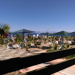 Paloma Oceana Resort - Blick von der Snackbar auf den Strand.