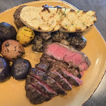 Urban Plates - Steak with mushroom and potatoes - Salad Near Me - Fountain Valley, California Urban Plates - Steak with mushroom and potatoes - Salad Near Me - Fountain Valley, California