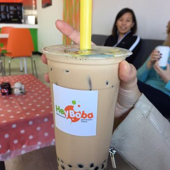 Hey Boba - Original milk tea with boba - Bubble Tea Near Me - Tulsa, Oklahoma