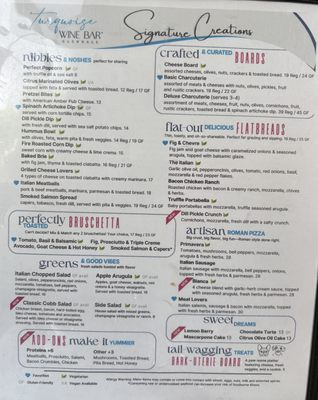 Menu photo 1 Turquoise Wine Bar Glendale, AZ Menu photo 1 Turquoise Wine Bar Glendale, AZ