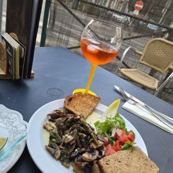 Le Grand Duc - Toast et champignons