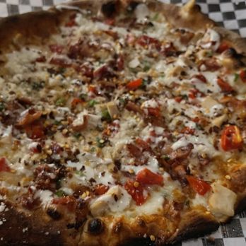 Cinders Wood Fired Pizza - Chicken Bacon Pizza - Pizza Near Me - Redding, California Cinders Wood Fired Pizza - Chicken Bacon Pizza - Pizza Near Me - Redding, California