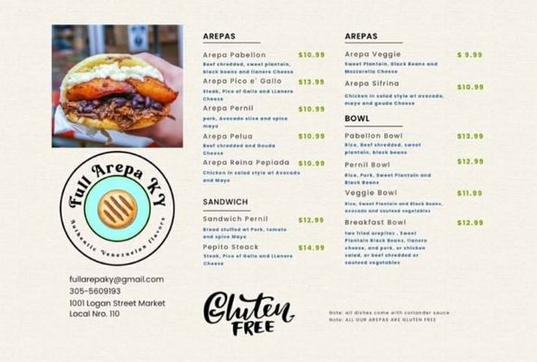 Menu photo 4 Full Arepa KY Louisville, KY Menu photo 4 Full Arepa KY Louisville, KY