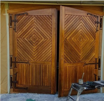 Doors- restoration, staining and painting - Stained doors that need to be fully stripped, stained again and minimum of 3 coats of varnish. Painted doors were new or in good condition, needed several coats of paint, all of them done by hand. Doors- restoration, staining and painting - Stained doors that need to be fully stripped, stained again and minimum of 3 coats of varnish. Painted doors were new or in good condition, needed several coats of paint, all of them done by hand.