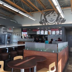 Wendy's - Industrial style interior, with craftsman decor.