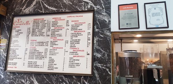 Menu photo 2 Caffe Le Caravelle Buenos Aires, C