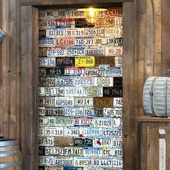 Peltzer Winery - Wall of license plates in the tasting room. - Wineries Near Me - Temecula, California Peltzer Winery - Wall of license plates in the tasting room. - Wineries Near Me - Temecula, California