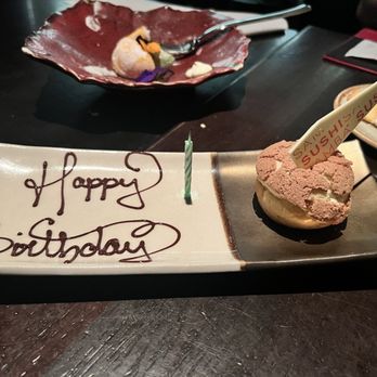 Sushisamba - Birthday Dessert - Asian Fusion Near Me - Las Vegas, Nevada
