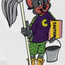 Chuck E. Cheese - Old sign