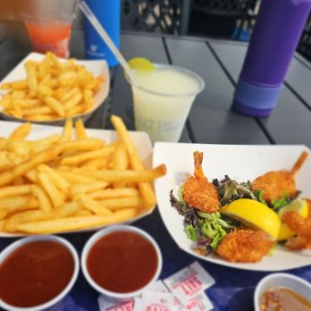 Cedar Beach - Coconut shrimp and fries - Parks Near Me - Babylon, New York
