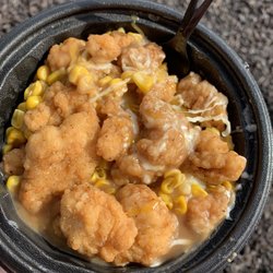 The famous KFC bowl.