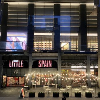 La Barra at Mercado Little Spain - Outside view from the highline - Spanish Near Me - New York, New York La Barra at Mercado Little Spain - Outside view from the highline - Spanish Near Me - New York, New York