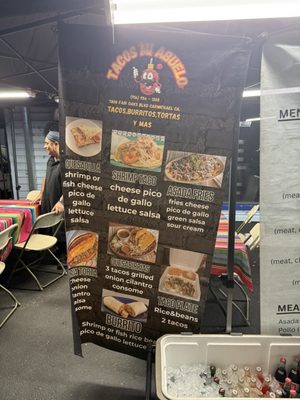 Menu photo 3 Tacos Mi Abuelo Carmichael, CA