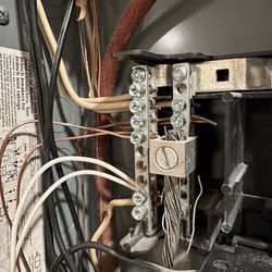 Lake To Lake Electric - The original 1950s panel, no space for anything and various issues