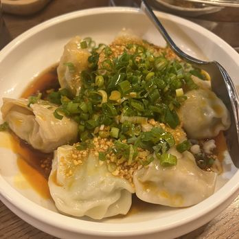 Northern Cafe - Shrimp wontons in chili oil - Chinese Near Me - Long Beach, California