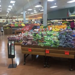 The produce department is nice and clean!