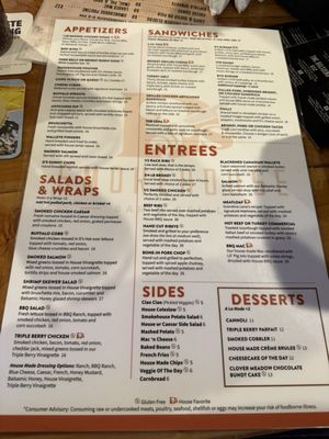 Menu photo 1 D’s Smokehouse Zimmerman, MN Menu photo 1 D’s Smokehouse Zimmerman, MN