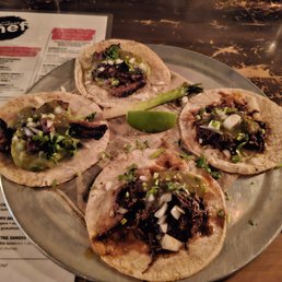 Carne Asada taco Barbacoa taco