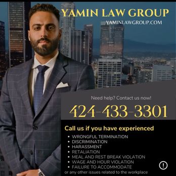 Yamin Law Group - Employment Law Near Me - Beverly Hills, California Yamin Law Group - Employment Law Near Me - Beverly Hills, California
