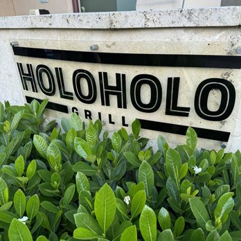 Holoholo Grill - Grill sign - Hawaiian Near Me - Koloa, Hawaii