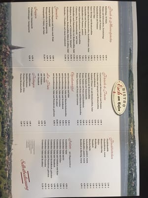 Menu photo 1 Bistro Esch am Hafen Schleswig, SH Menu photo 1 Bistro Esch am Hafen Schleswig, SH