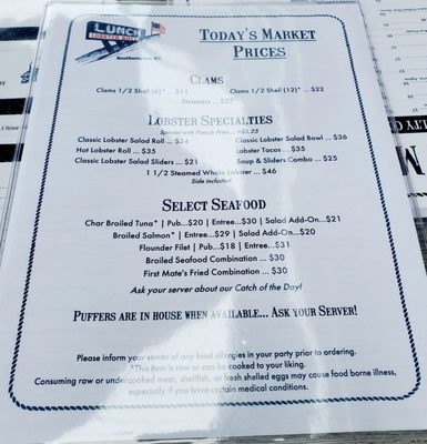 Menu photo 6 Lunch Lobster Roll Southampton, NY Menu photo 6 Lunch Lobster Roll Southampton, NY