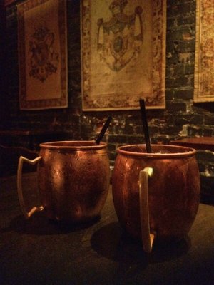 Photo of The Griffin - Los Angeles, CA, US. His and hers : Moscow mules.