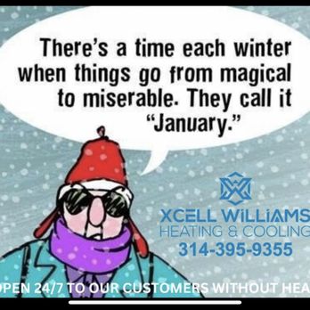 Xcell Williams Heating & Cooling - Heating & Air Conditioning/HVAC Near Me - Saint Louis, Missouri Xcell Williams Heating & Cooling - Heating & Air Conditioning/HVAC Near Me - Saint Louis, Missouri
