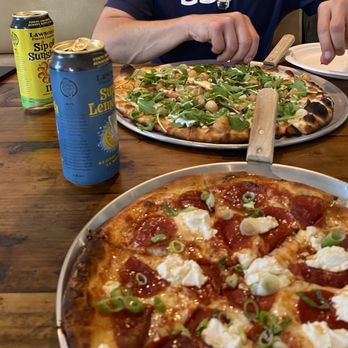 Cape Flats  - Stingray, Ocean's Harvest, Super Lemonator and Sip of Sunshine - Pizza Near Me - Yarmouth Port, Massachusetts