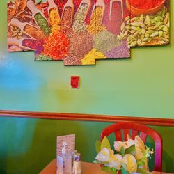 Taste of India - Seated at our table...2025