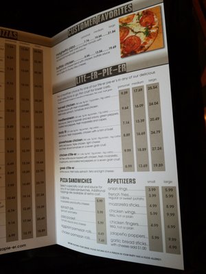 Menu photo 8 Pizza Pie-er Providence, RI