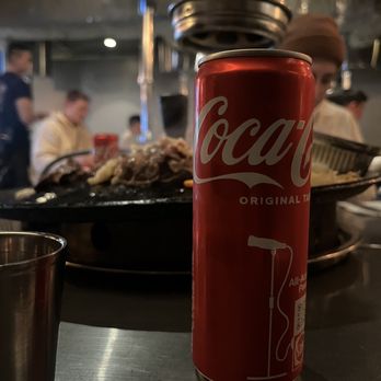 Let's Meat - Cute tall coke can - Korean Near Me - New York, New York