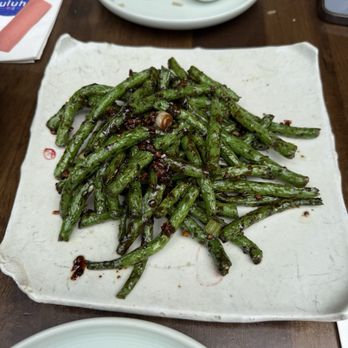 Uluh - Sautéed String Beans | IG & TikTok @territheplatypus.eatz - Tea Rooms Near Me - New York, New York