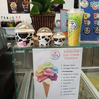 Cate's Corner - Sizes - Ice Cream & Frozen Yogurt Near Me - Paramount, California