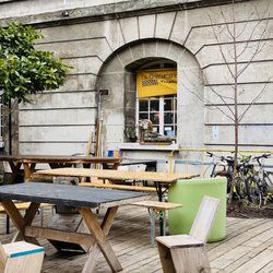 Les Grands Voisins - Outdoor space to relax