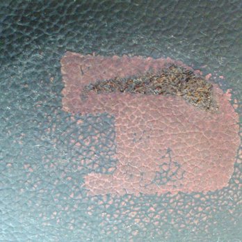 AAA Leather Repair - Before Repair - Close Up View of Damage Area - Leather Goods Near Me AAA Leather Repair - Before Repair - Close Up View of Damage Area - Leather Goods Near Me