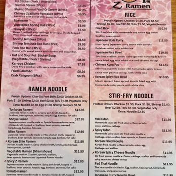 Z Ramen - Menu - Japanese Near Me - Miami, Florida Z Ramen - Menu - Japanese Near Me - Miami, Florida