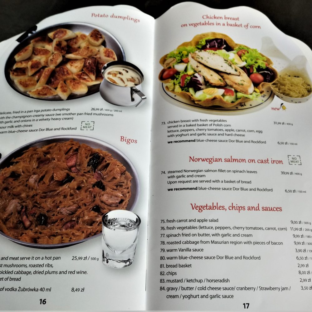 Zapiecek - Menu - Polish Near Me - Warsaw, MZ