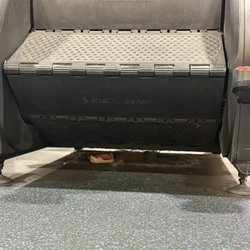 Crunch Fitness - Swansea - Bagel under step machine for 1 week.