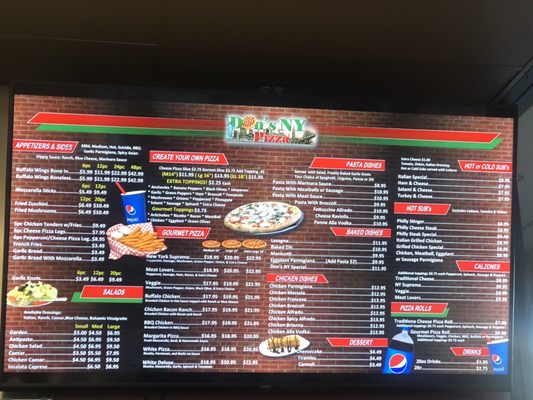 Menu photo 1 Don's NY Pizza Peoria, AZ Menu photo 1 Don's NY Pizza Peoria, AZ