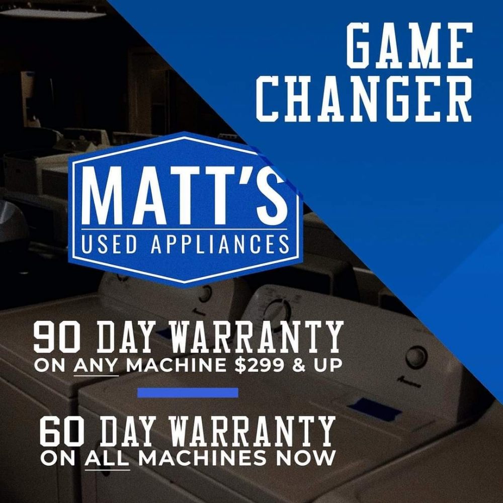 MATT’S USED APPLIANCES Updated October 2024 10 Photos 2600 Common