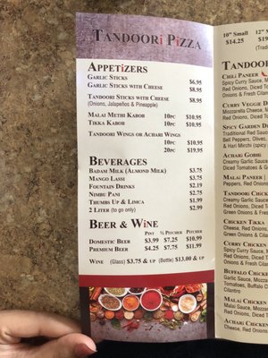 Menu photo 8 Tandoori Pizza Tracy, CA Menu photo 8 Tandoori Pizza Tracy, CA
