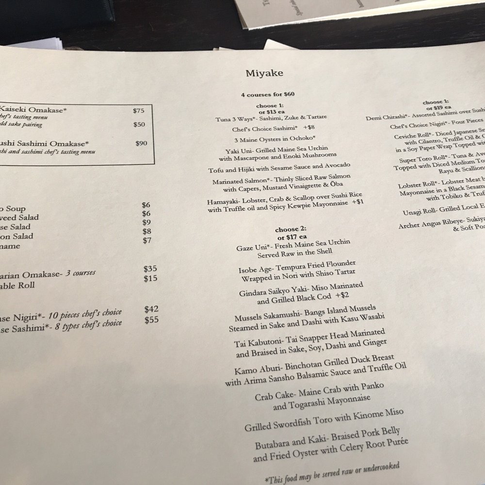 Miyake - Japanese Near Me - Portland, Maine Miyake - Japanese Near Me - Portland, Maine