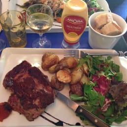 The beaf steak