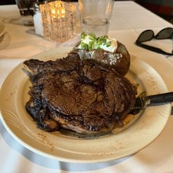 Sonny Williams' Steak Room - Bone in Cowboy Ribeye