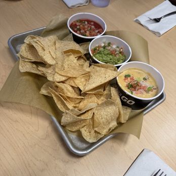 Buffalo Wild Wings - Salsa, Guacamole, and Queso with Chips - Chicken Wings Near Me - Montclair, California
