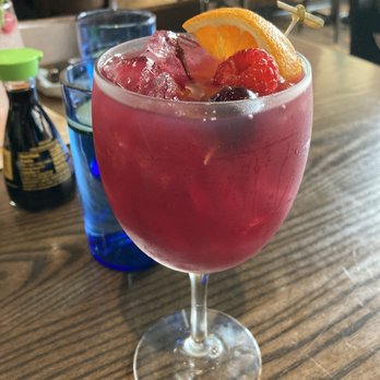 Blue Sushi Sake Grill - Sake Sangria - Sushi Bars Near Me - Omaha, Nebraska