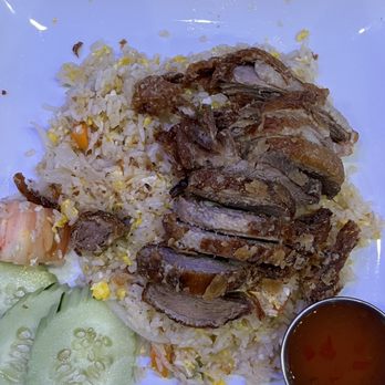Jasmine Thai Kitchen - Crispy Duck Fried Rice - Thai Near Me - Mount Pleasant, South Carolina
