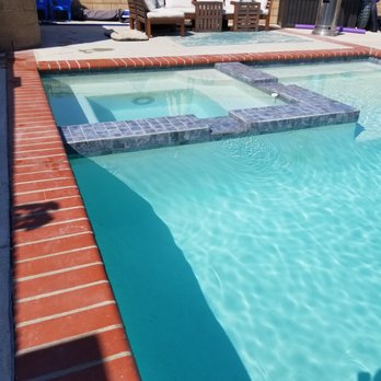 Allans Pool Service - Finished Spa wall after increasing height 2". - Pool Cleaners Near Me