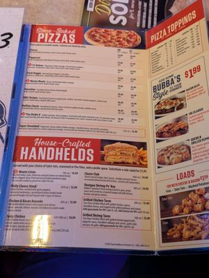 Menu photo 2 Bubba's 33 Peoria, AZ